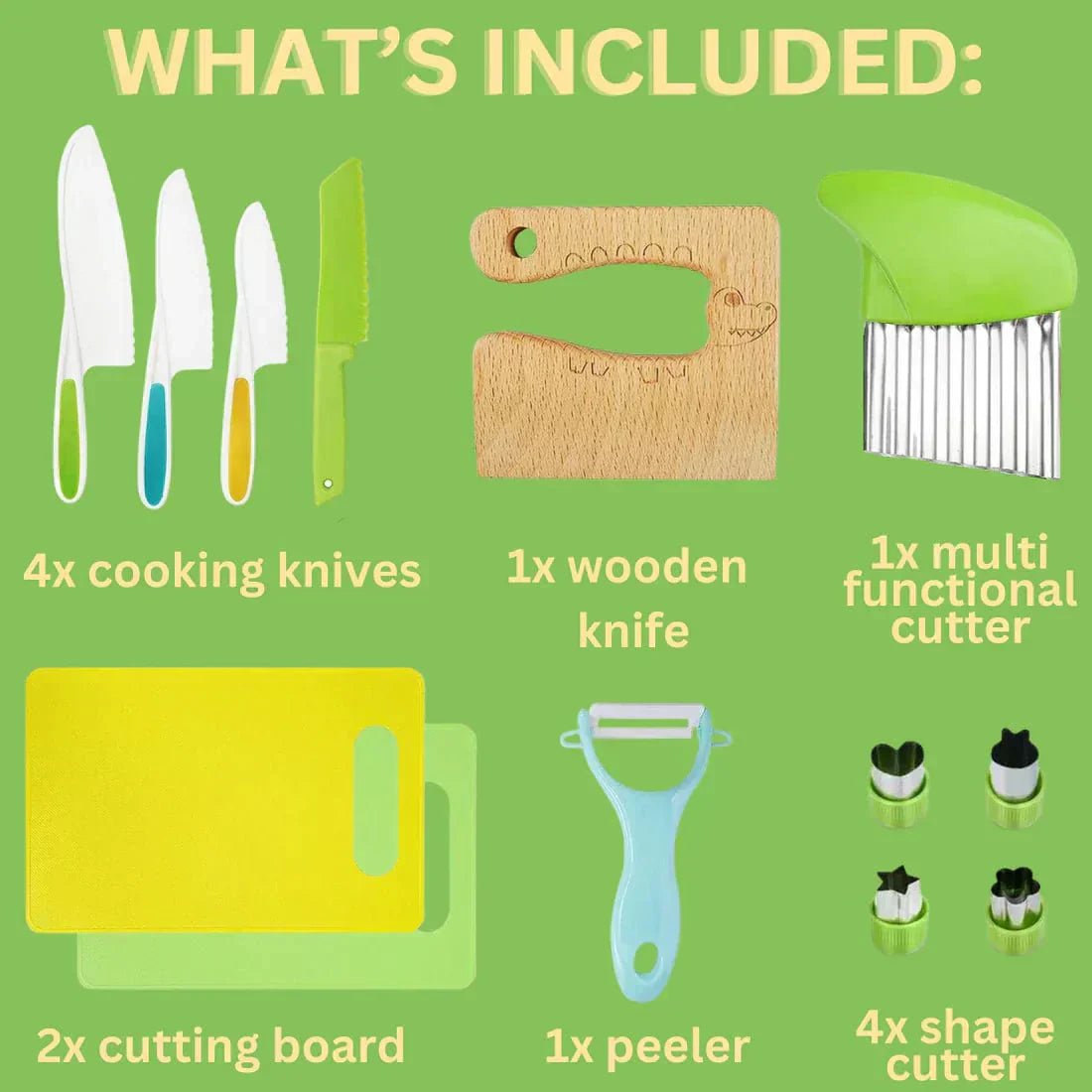 BrightSprout Little Chef Kitchen Set