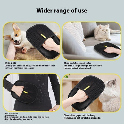 BrightSprout | Pet Grooming Gloves 🐾