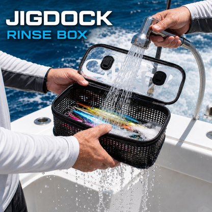 Rinse Box – Rinse, Drain & Store Fishing Lures