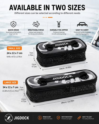 Rinse Box – Rinse, Drain & Store Fishing Lures