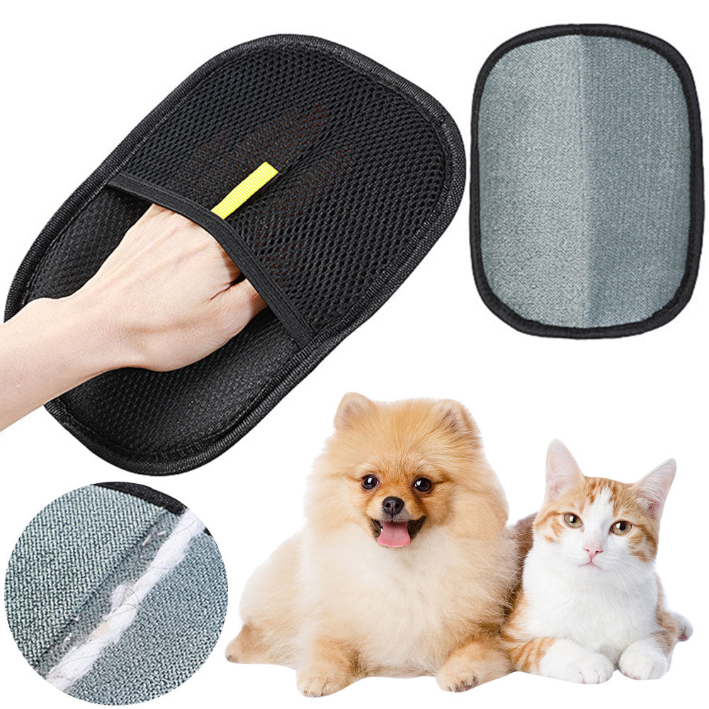 BrightSprout | Pet Grooming Gloves 🐾