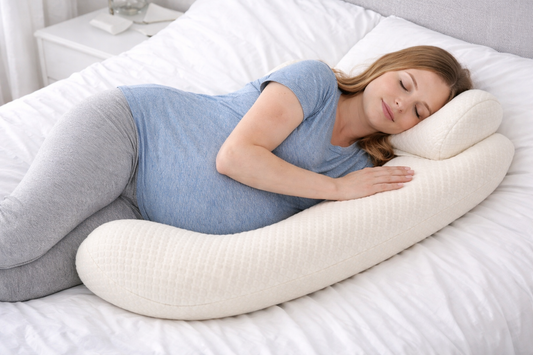 BrightSprout™ Pregnancy Side Sleeping Pillow – Multifunctional Support