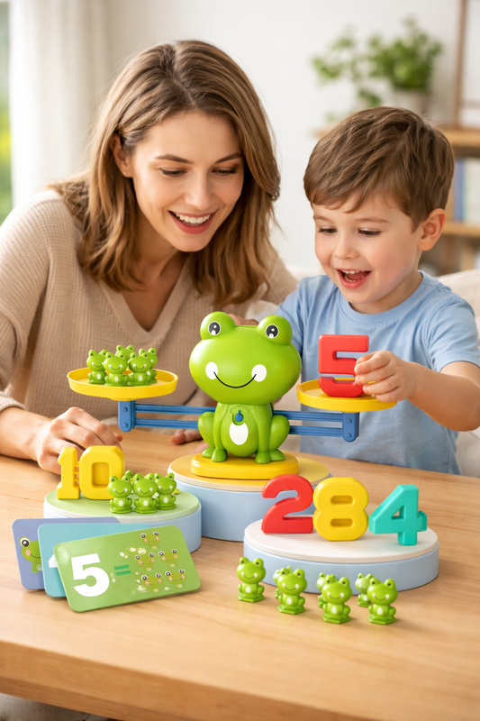 BrightSprout® Frog Balance Math Game