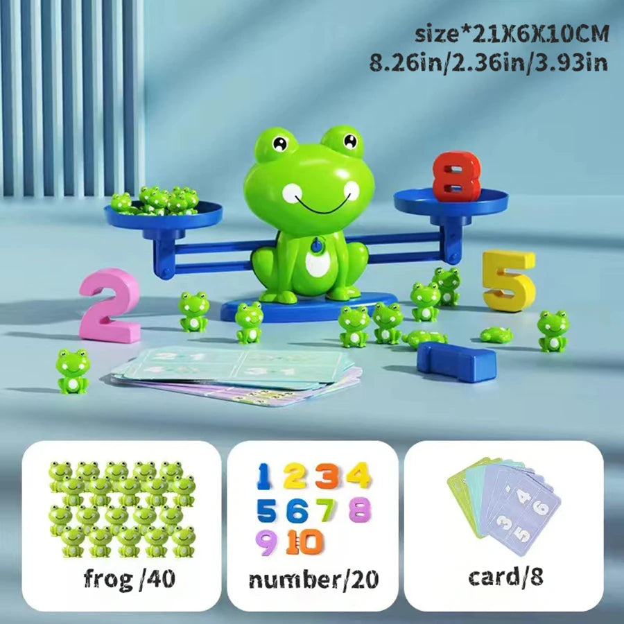 BrightSprout® Frog Balance Math Game