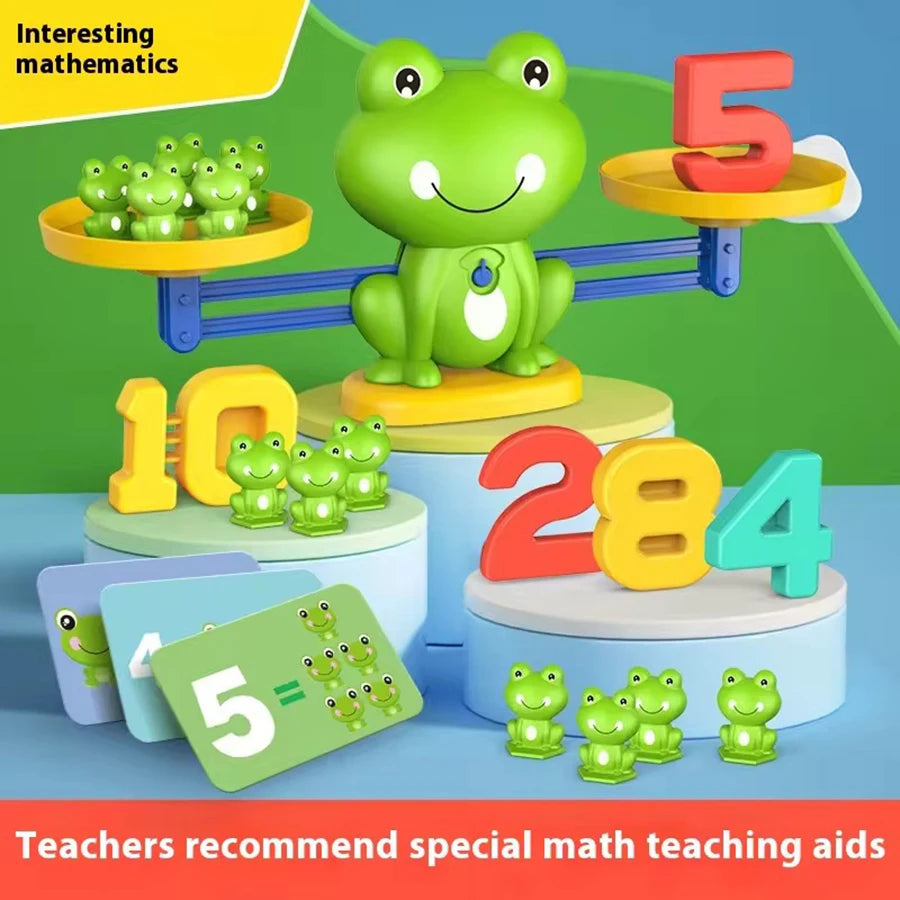 BrightSprout® Frog Balance Math Game