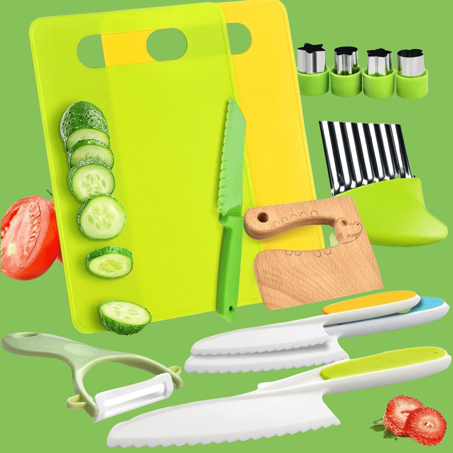 BrightSprout Little Chef Kitchen Set