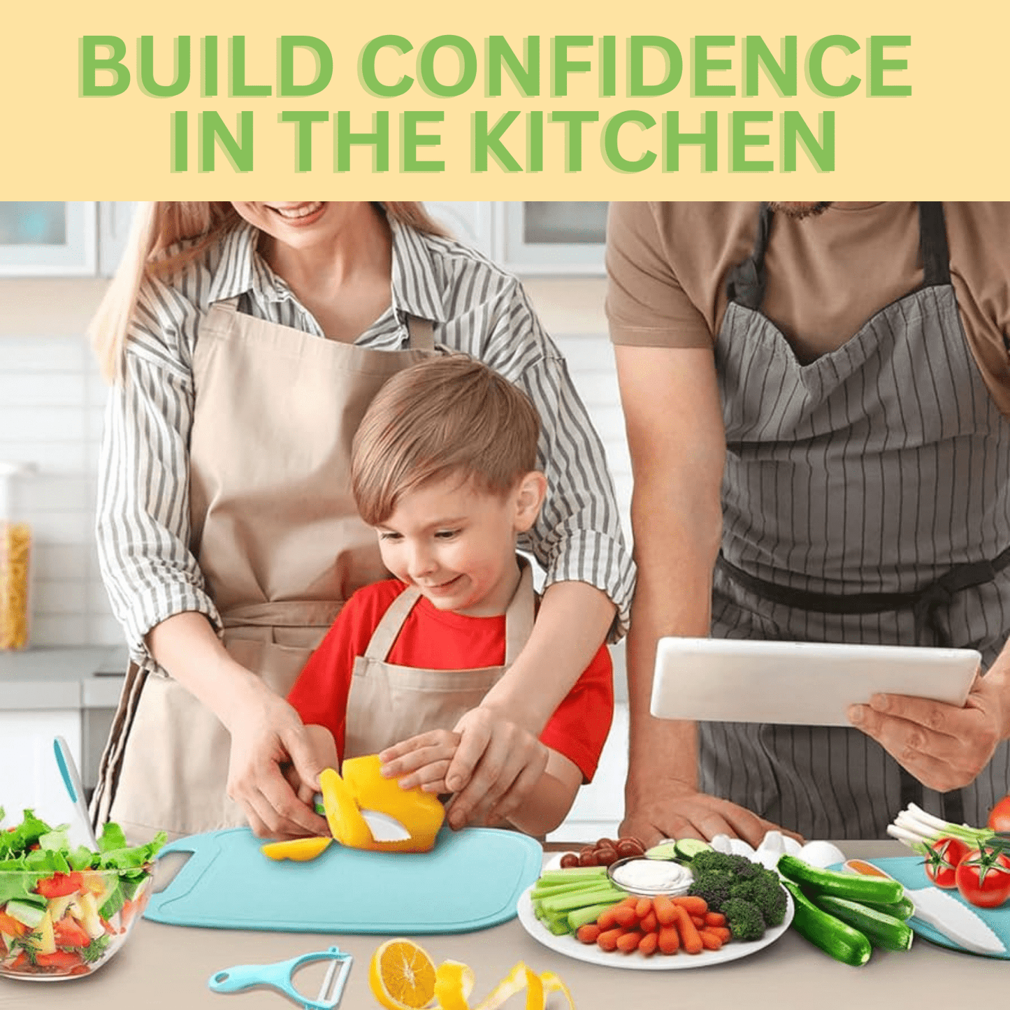 BrightSprout Little Chef Kitchen Set