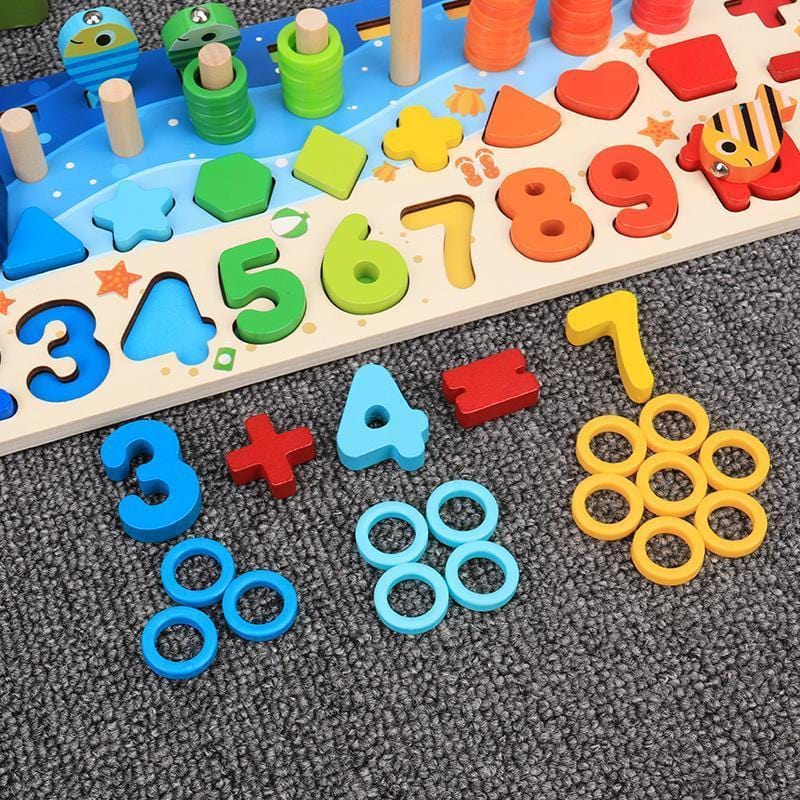 BrightSprout Board - Wooden Educational Table