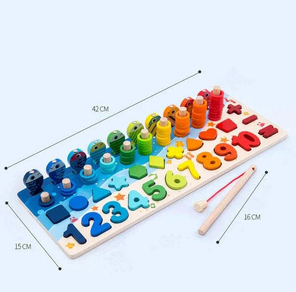 BrightSprout Board - Wooden Educational Table