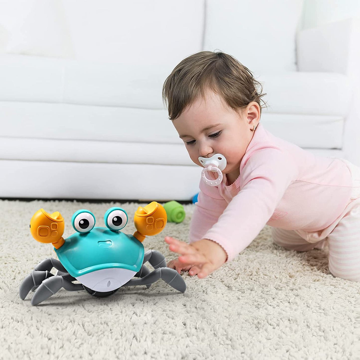 BrightSprout™ Interactive Crawling Crab