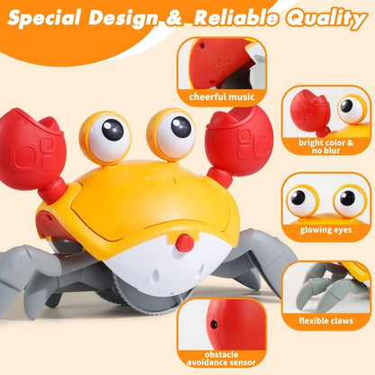 BrightSprout™ Interactive Crawling Crab