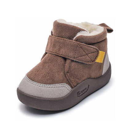 BrightSprout™ Infant Winter Boots – Plush and Soft Sole Baby Snow Shoes