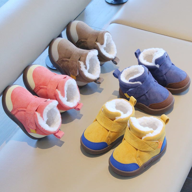 BrightSprout™ Infant Winter Boots – Plush and Soft Sole Baby Snow Shoes