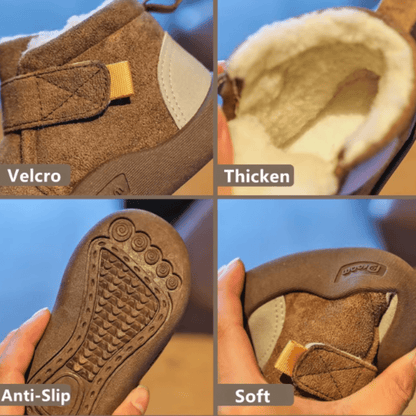 BrightSprout™ Infant Winter Boots – Plush and Soft Sole Baby Snow Shoes