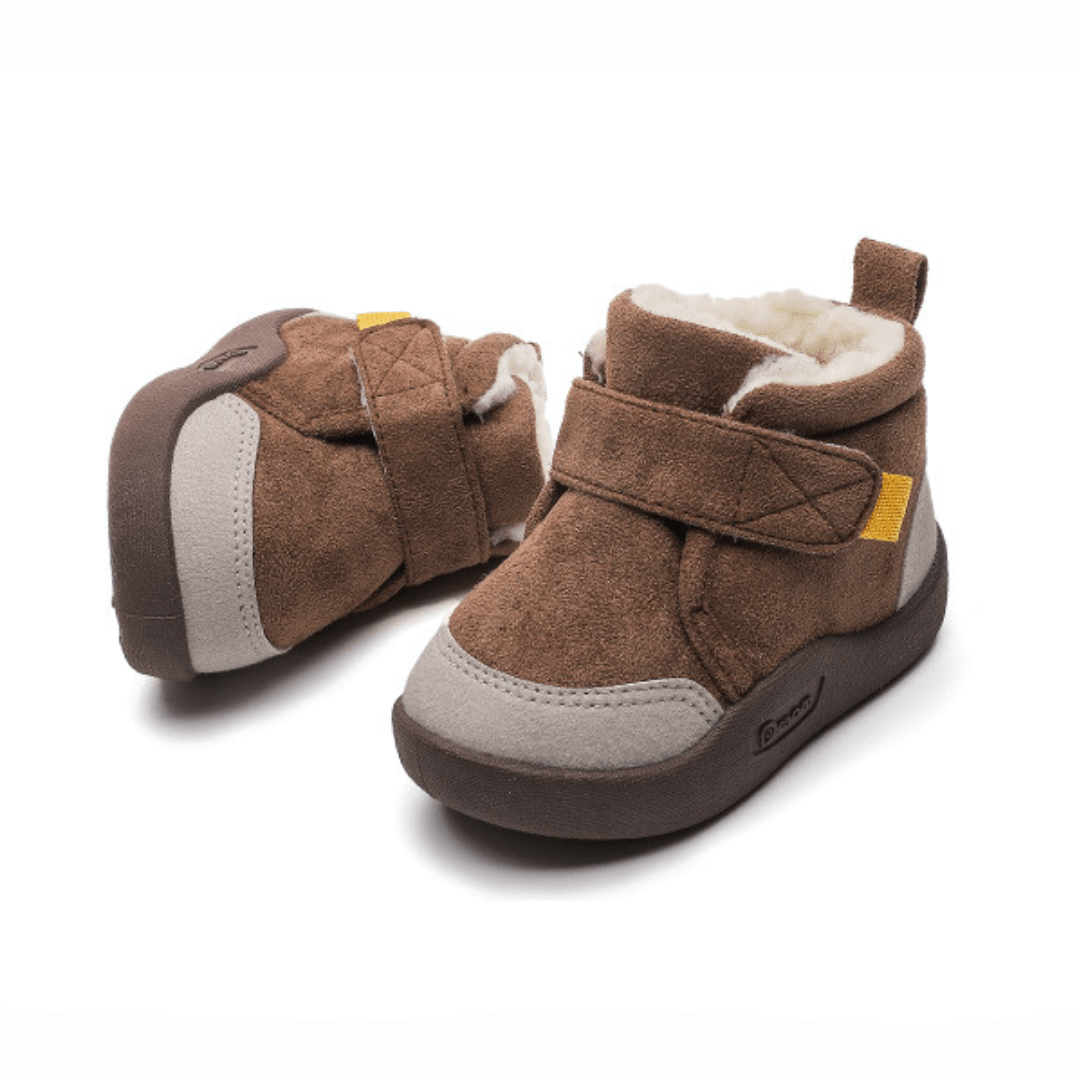 BrightSprout™ Infant Winter Boots – Plush and Soft Sole Baby Snow Shoes