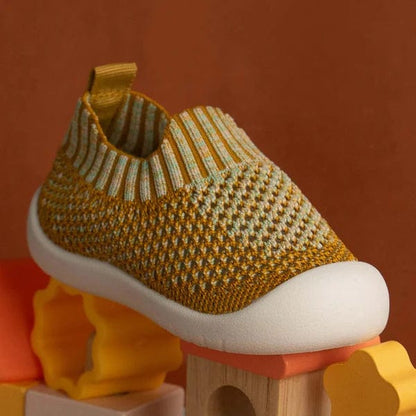 BrightSprout™ ComfortPlus Mesh Baby Sneakers – Breathable First Walking Shoes