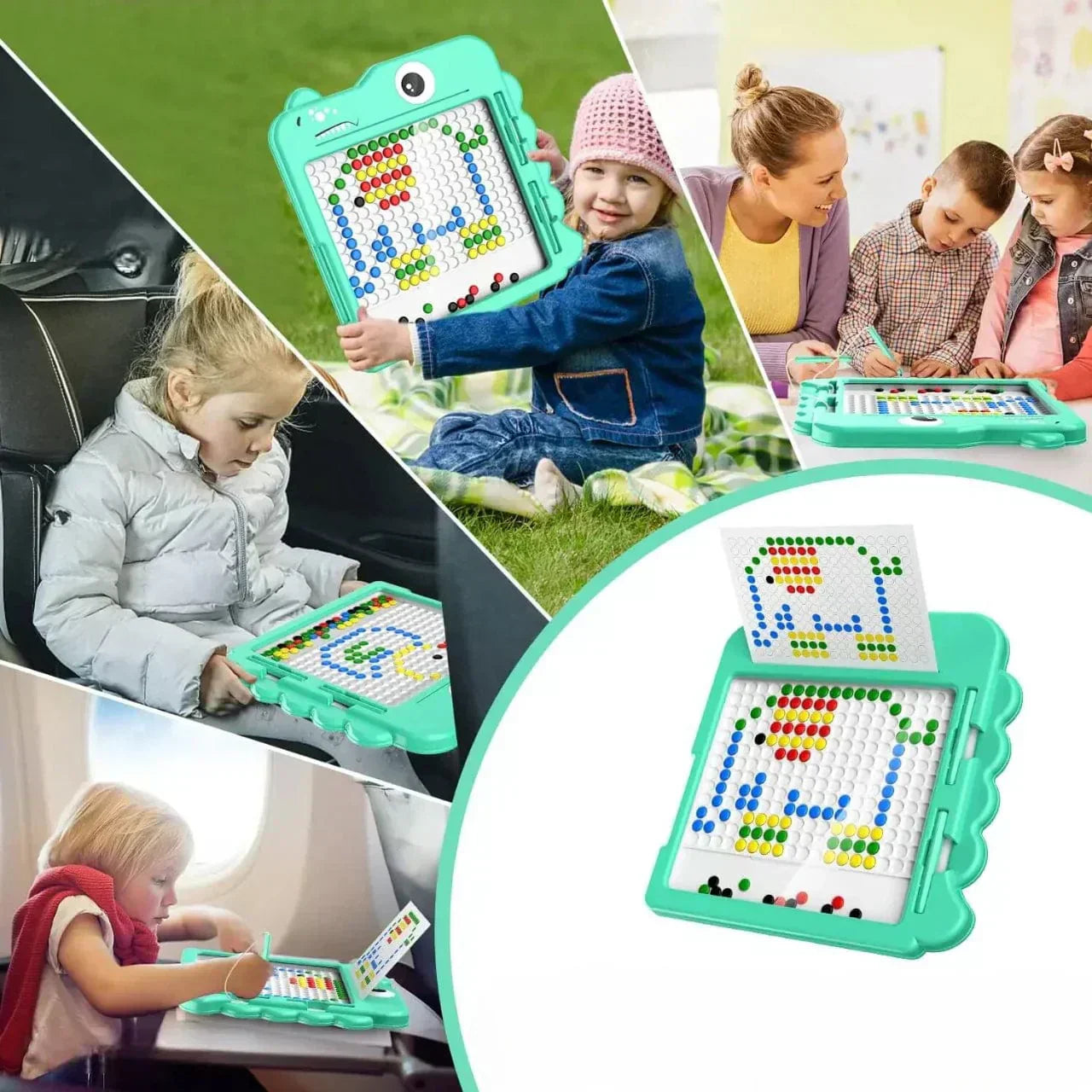 BrightSprout Magnetic Drawing - Magnetic Drawing Board