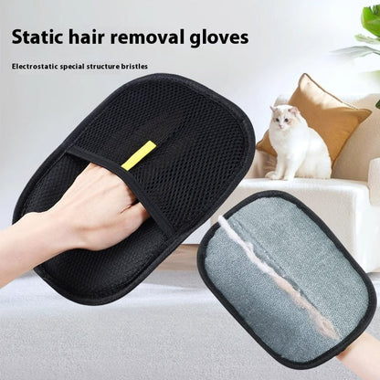 BrightSprout | Pet Grooming Gloves 🐾