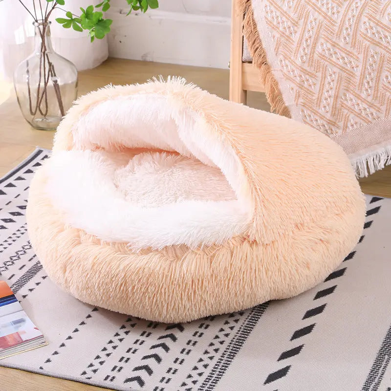CozzyZoo | Waterproof CozyNest Dog & Cat Kennel - Warm Semi-Enclosed Pet Bed 🐾 pets home