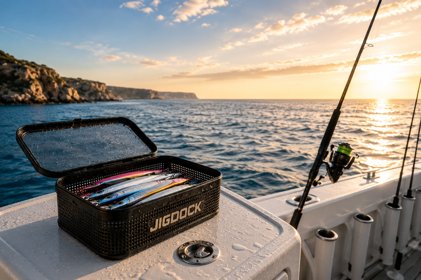 Rinse Box – Rinse, Drain & Store Fishing Lures